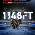 SYNCO XTALK X2 X5 2.4G Wireless Intercom Headset System 2-Person 350M 1148FT 24H Working Time Noise Reduction for Video Shooting