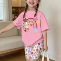 Girls' Summer Casual Outfit, Children's Sweet - View 3 | SAMAG