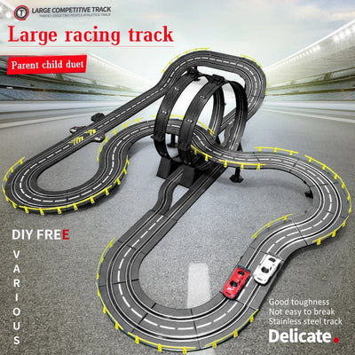 Electric Rail Car 1:43 Double Remote Control Racing Track | SAMAG