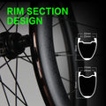 10PLUS GRAVEL Carbon Wheelset T Series Disc Brake 36T - View 4 | SAMAG