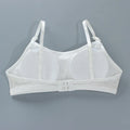 4pcs/Lot Teenage Girls Training Bras Seamless Middle High School Students Vest Bra Kids Children Back Buckle Bra Teens Underwear