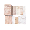 Yoofun 30pcs/box Vintage Label Stickers Retro Diary Scrapbooking Collage Junk Journal Stickers Office School Stationery Label