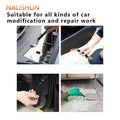 Car Audio Removal Tool Skid Plate Stainless Steel Plastic Door Plate Removal Rubber Buckle Buckle Skid Plate Driver 7pcs set