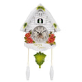 Cuckoo Wall Clock Europeanstyle Creativity Wall-Mounted Clock On-time Time Reminder For Livingroom Home Children Room Decoration