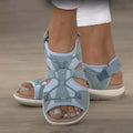 Women Sandals Fashion Summer Shoes Casual Outdoor Beach Sandal Comfy Open Flat Toe Shoes Plus Size sandalias femininas
