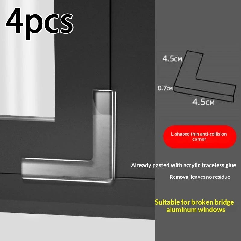⚑4Pcs Children Baby Safety Silicone Protector Table Corner Edge Protection Cover Children Anti Collision Edge Guards