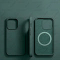 Magnetic Original Liquid Silicone Shockproof Case For iPhone 16 15 14 13 12 11 Pro Max 16 Plus For Magsafe Wireless Charge Cover