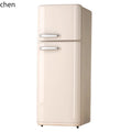 ZMLrefrigerator household mini small refrigerator double door office energy saving power saving bass