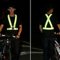Unisex Night Running Suspender Reflective Suspenders For Men Women Colorful Adjustable Luminous Wide Braces Youth Sport Belt