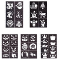 3 colors Natural Herbal Henna Cones Temporary Tattoo Body Art Paint Mehandi Ink gift，36PCS Temporary tattoo template