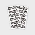 2 Sheets 12pcs Custom Name Stickers for Kids and Adults, Personalized Labels, Ideal for School, Bottles, and Gifts,Easy to Apply