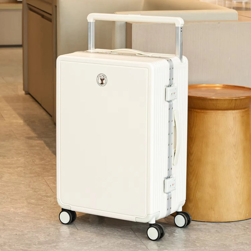 COLENARA 20"22"24"26 Inch Women's With Wheel Rolling Suitcase ABS+PC Travel Luggage Bag Boarding Box Men's Trolley Case