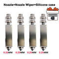 For Anycubic Kobra X Nozzle KX Bimetal 0.25/0.6/0.8/0.4mm - Visuel 12 | SAMAG