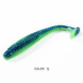 2023 Supercontinent Impact Ring Shad Fishing Lure Soft 20pcs 10pcs 6pcs Plastics Baits Swimbait Jigging Lure Artificial Baits