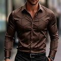 European American Trendy Men Geometric Branch Line | SAMAG