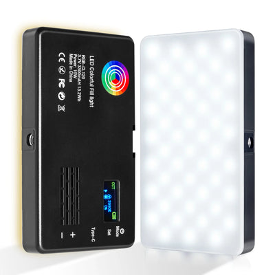RGB LED Camera Light Full Color Output Video Lamp Kit | SAMAG