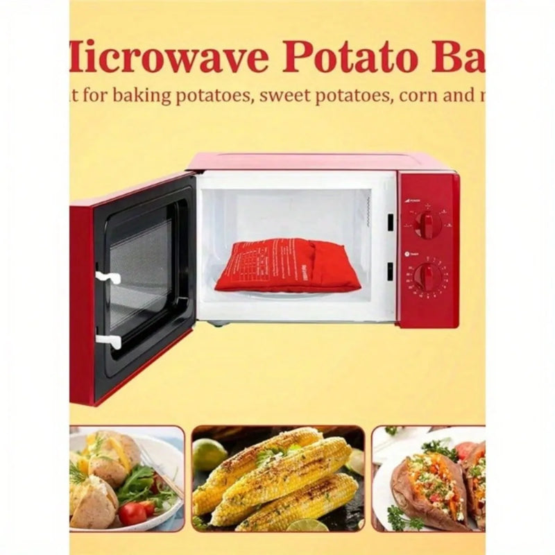 Microwave Potato Cooking Bag Quick Baking Tool Reusable Baking Bag For Microwave Baked Potato Fast Homemade Baking And Pastry