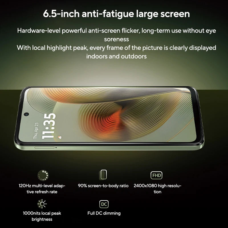 Motorola MOTO G55 Smartphone Original Global ROM 6.5-inch 120Hz Display 256GB MediaTek Dimensity 7025 50MP Cellphone