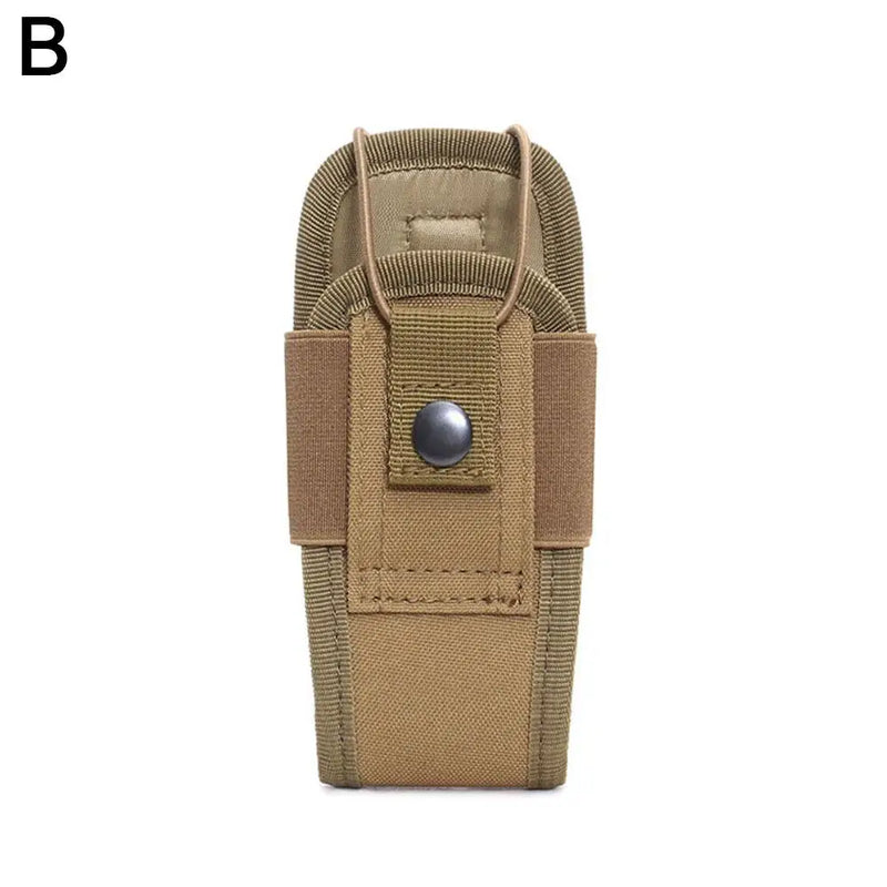 Outdoor Tactical Walkie Talkie Cover For MOLLE Accessory Bag Adjustable Two Way Radios Holder Bag Case For Walkie Talkies