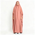 Women One-Piece Hooded Prayer Dress Smocking Sleeve | SAMAG