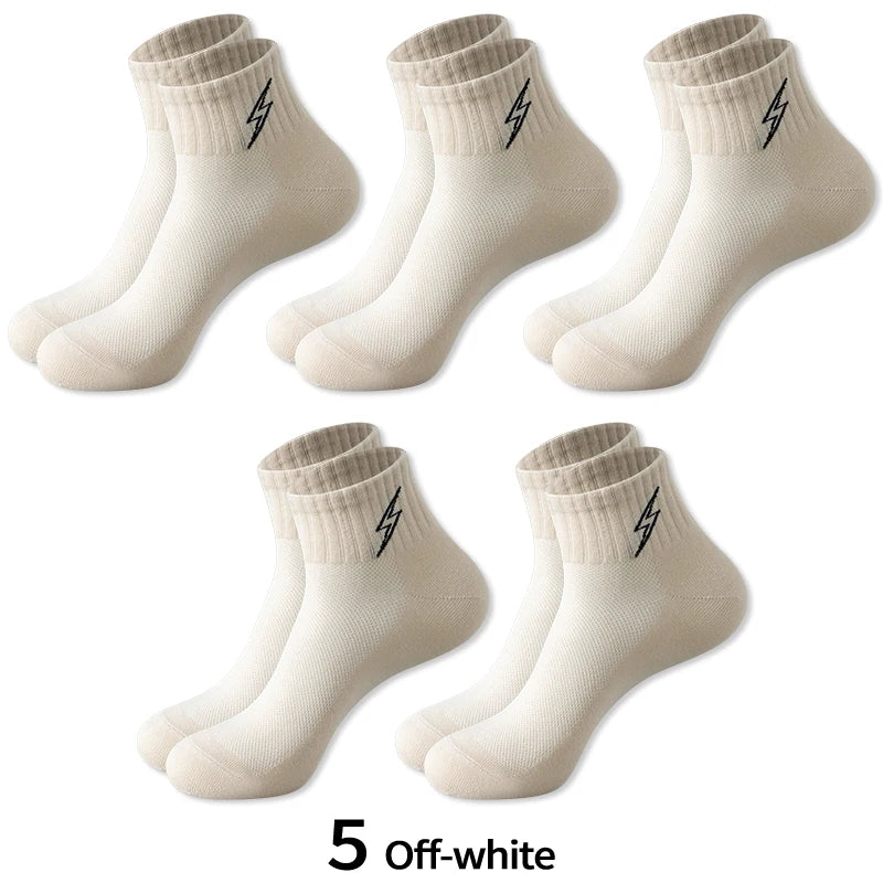 Cotton Cushion Socks Men Quarter Ankle Athletic Running | SAMAG