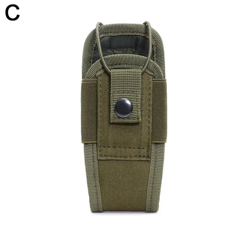 Outdoor Tactical Walkie Talkie Cover For MOLLE Accessory Bag Adjustable Two Way Radios Holder Bag Case For Walkie Talkies