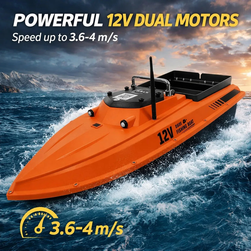 MBLN, 12V GPS Large Bait Boat, 9000mAh, 3kg Load | SAMAG