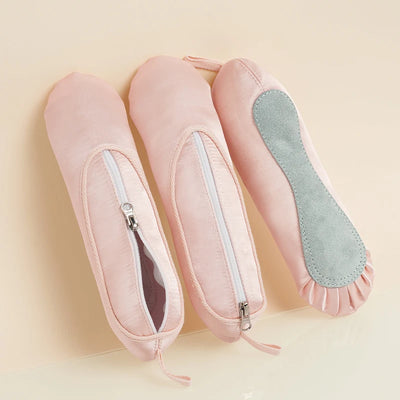 Satin Ballet Pointe Shoe Pencil Case Creative Design Girl | SAMAG