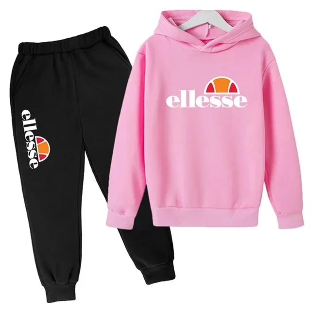 Boys Girls Coat + Pants Casual Sports Set 3 - 12Yrs - View 2 | SAMAG