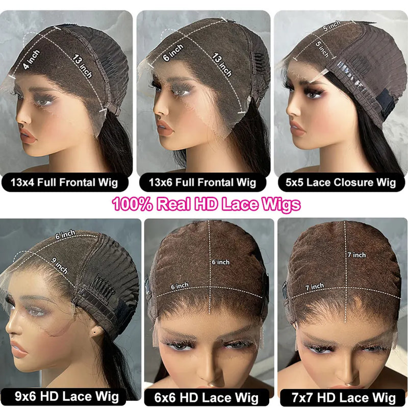 Eva 250 Density 36in 13X6 HD Lace Frontal Wig Curly Pre Plucked Bleached Knots Wigs 5x5 Glueless Ready Wear HD Lace Closure Wigs