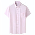 Men's Shirt Plus Size Summer Short Sleeves Tees Business | SAMAG