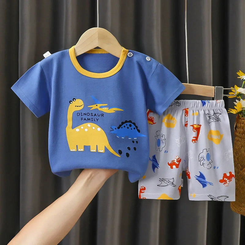 Children's Sets mother Kids Clothes Boys Girl T-shirt | SAMAG