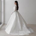 Gorgeous Lace Wedding Dress for Bride Customized Square - View 2 | SAMAG