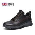 Men's Shoes Autumn New Soft Sole Lightweight Outdoor Casual Sports Shoes Genuine Leather Durable Mountaineering Shoes 운동화