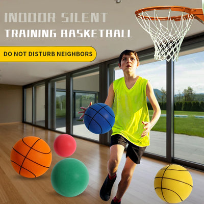 18/21/24cm Silent Basketball Squeezable Mute Bouncing | SAMAG