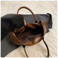 2025 New PU Leather Tote Bag Slouchy Hobo Handbag Fashion Shoulder Bag Large Top Handle Bag for Women Work Shopping Travel