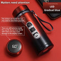 SoftAura Stainless Steel Thermos Bottle LED Temperature Display 500ML- 1L Sus304 Vacuum Flask Portable Cup  2026 New