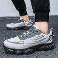 2026 New Men Chunky Sneakers Breathable Mesh Cushion Casual Trainers Platform Walking Shoes Fashion Sport Running Footwear