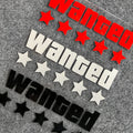 WANTED Motorcycle Sticker Vinyl Waterproof Decal Adaptable Motorcycle / Body / Helmet Motorcycle Decoration Accessories