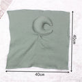 Baby Security Blanket Soft Cotton Muslin Comforter for Newborn Infant Sleeping Snuggle Toy Stuffed Animal Soothe Appease Towel