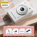 4K Digital Camera CCD Portable Card Camera Entry-level Camera Dual Camera Flash 50 Million Pixels Auto Focus Record Anytime