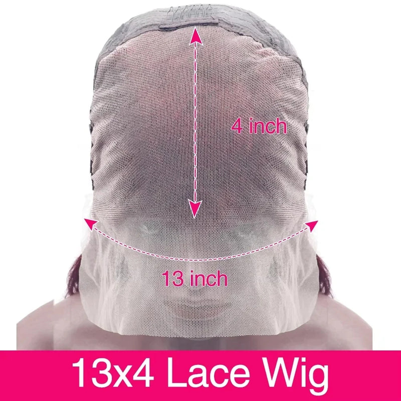 Body Wave Burgundy 13x6 HD Lace Front Wig Human Hair Wigs 99J Red Colored Lace Front Human Hair 13x4 Lace Frontal Wigs for Women