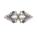 1 Pair Vintage Sweater Swirl Clip Cape Cloak Clips for Dress Retro Cardigan Clip Shawl Clasp Shirt Button Clip for Girl Women