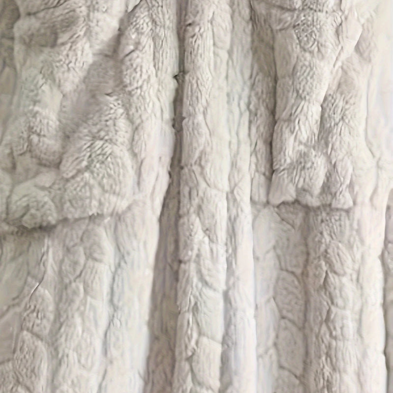 Coral velvet jacquard pajamas for women, winterized | SAMAG