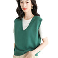 Sweater Vest Spring Autumn Warm Fashin Korean Soft Loose - View 5 | SAMAG