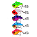 Fishing Lures Wobble Rotating Metal Vib Vibration Bait | SAMAG