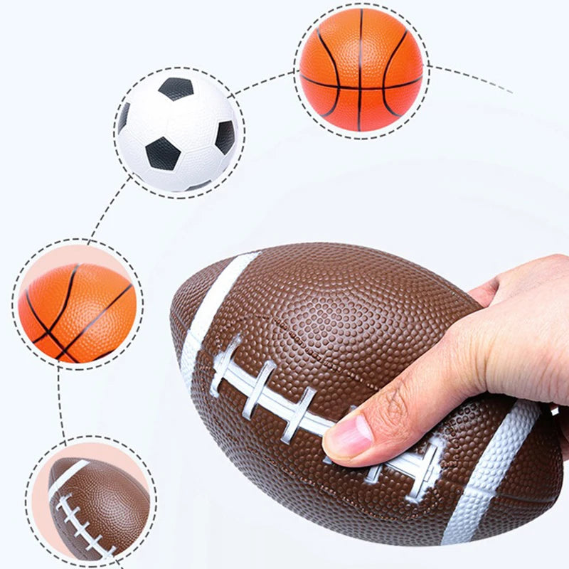 1/2/ Mini Inflation Ball PVC Football Basketball Rugby | SAMAG