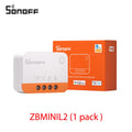 Itead SONOFF ZBMINI-L2 Zigbee DIY Smart Switch Module No Neutral Wire Required 2 Way Control For Smart Home Automation
