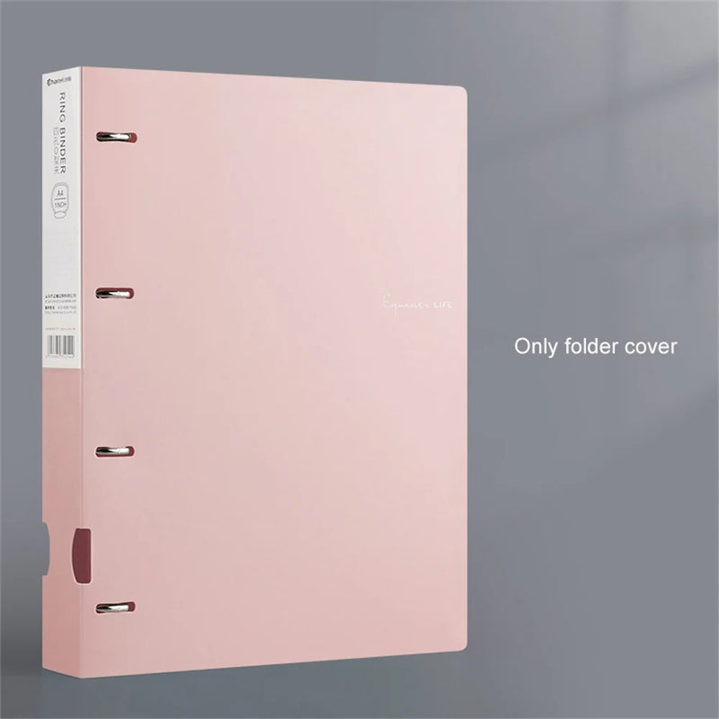 A4 Binder Folder File Folders Office Document Organizer File Binder 240 Sheets Capacity Desk Organizer Office Students Supplies