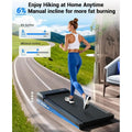 Compact Desk Treadmill with Incline, Quiet Operation, 300 - View 2 | SAMAG